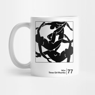 Three Girl Rhumba // Minimalist Graphic Artwork Design Mug